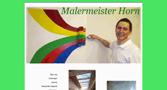 Desktop Screenshot of horn-malermeister.de